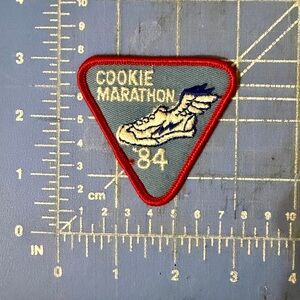 Vintage Cookie Marathon Patch Girl Scouts